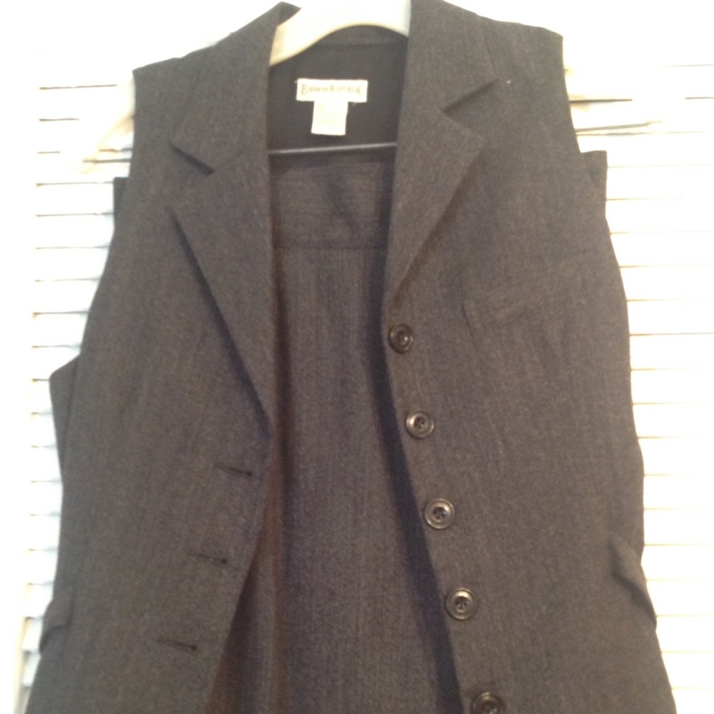 Banana a Republic vest skirt set